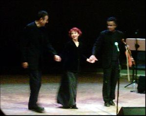 Yoni Rechter, Esther Ofarim, Michail Pawaletz @ concert in Dortmund, foto  by Conny Drees