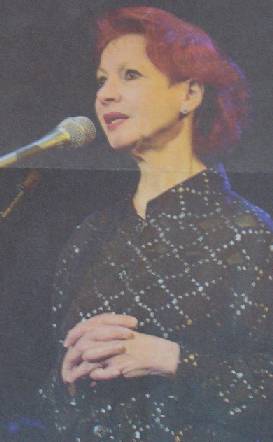 Esther Ofarim in Lahr - foto taken from Acher Rench Zeitung
