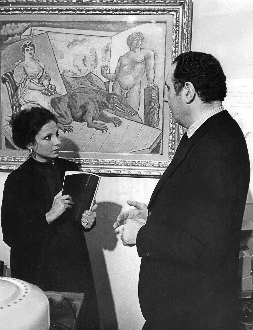 Esther Ofarim & Ezio Radaelli in Rome, 1979.