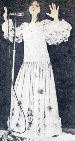 Esther Ofarim in Israel, 1972
