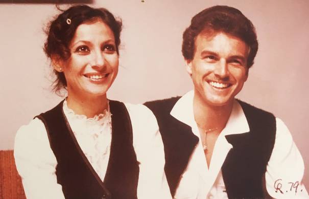 Esther Ofarim together with Reto Maag in Tel Aviv, 1979 - fotos (c) Reto Maag