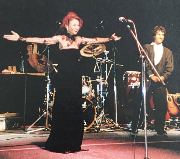 Esther Ofarim in Tel Aviv, 1988 - foto (c) by Reto Maag