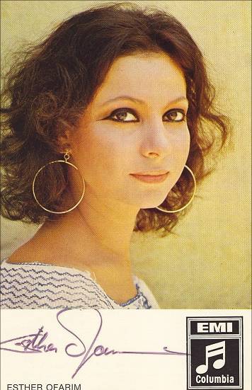 Esther Ofarim - Autograph