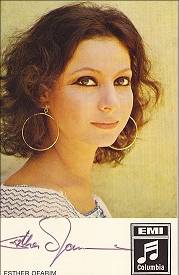 Esther Ofarim - Autograph