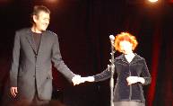 Esther Ofarim with Yoni Rechter in Aachen - foto by Conny Drees