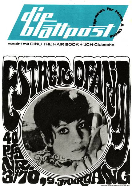 Esther Ofarim - die Blattpost, 1970