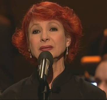 Esther Ofarim at the opening celebration, foto by ARD, 2009.