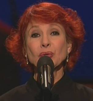 Esther Ofarim at the opening celebration, foto by ARD, 2009.