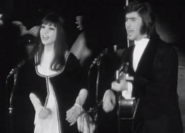Esther & Abi Ofarim - 1969 in Vienna - foto (c) Conny Drees