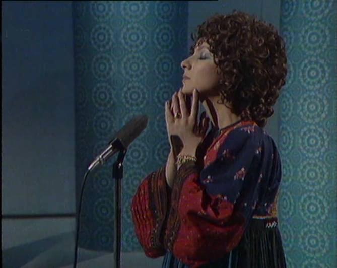 Esther Ofarim at "Estelar", Spain, 1973.