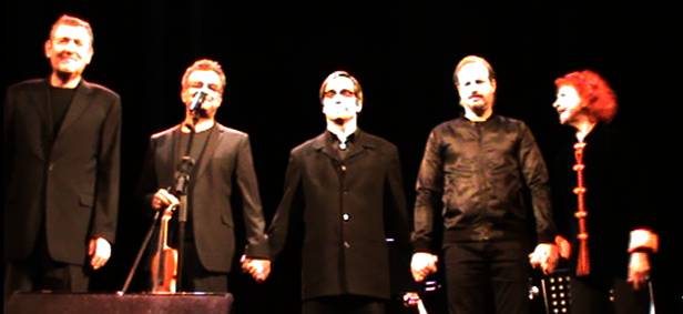 Esther Ofarim and her musicians in Hamburg, 2020 - foto (c) Conny D.