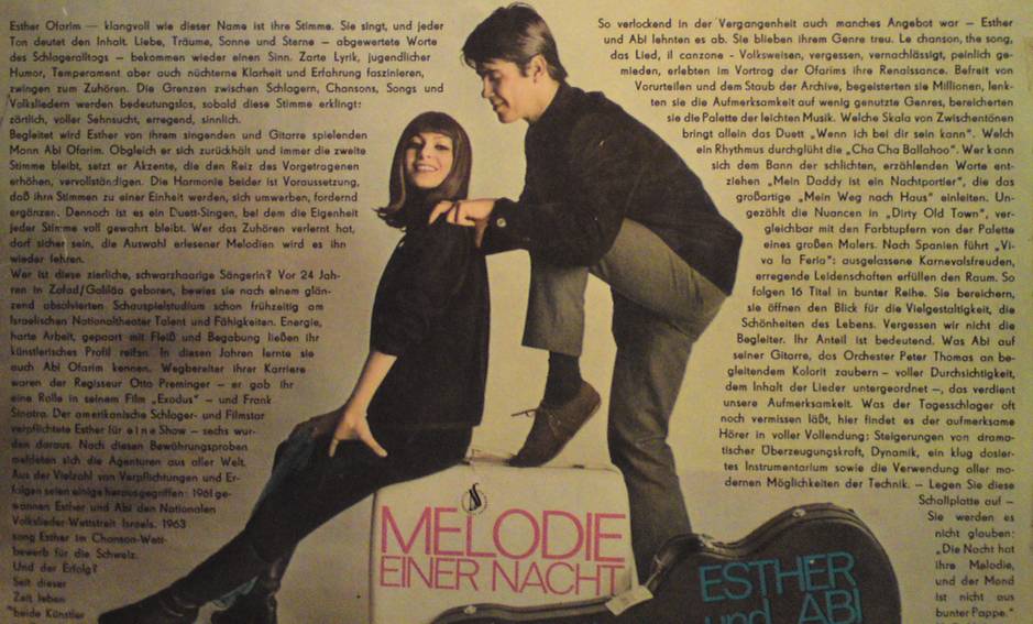Esther and Abi Ofarim - Melodie einer Nacht