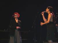 Esther Ofarim & Miri Masika - foto taken from http://www.yosmusic.com/article.asp?id=1418