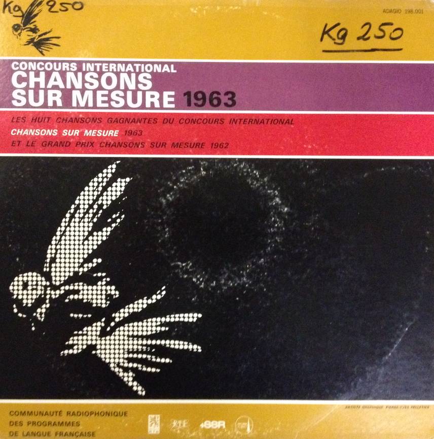 Concours International - Chansons sur mesure, 1963