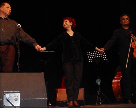 Esther Ofarim at the St. Pauli Theater April 2004 - picture provided by Chrisitian Woile