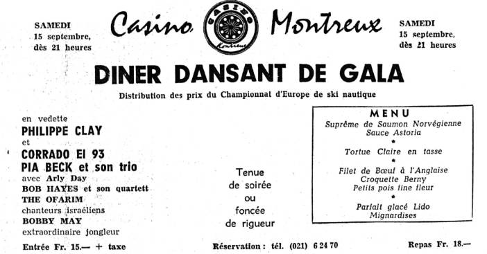 Ofarims in Switzerland, 1962