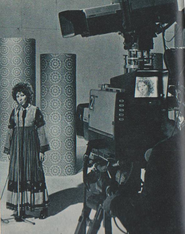 Esther Ofarim at "Estelar", Spain, 1973.