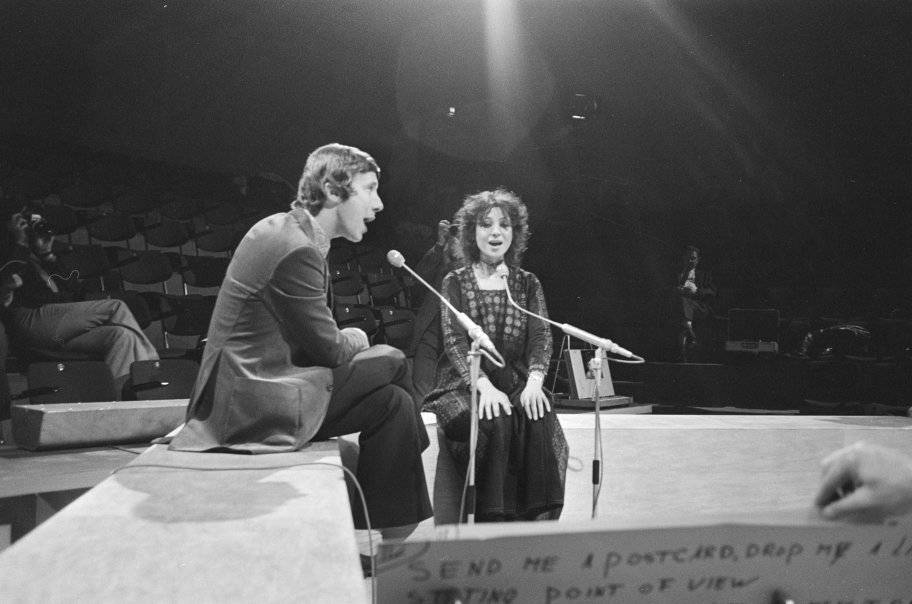 Esther Ofarim on the Frans Halsema Show