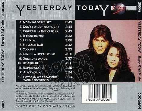 Sharon & Abi Ofarim - Yesterday Today