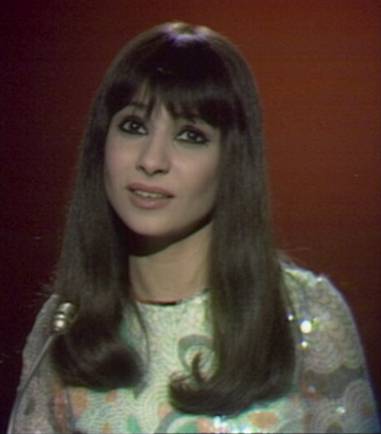 Esther Ofarim on The Young Generation Show, 1969 - foto (c) Conny D.