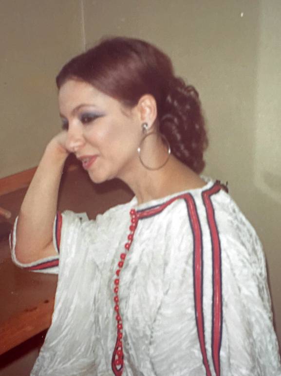 Esther Ofarim in Zurich 1973 - foto (c) Reto Maag