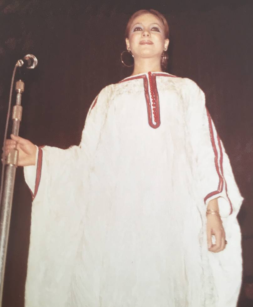 Esther Ofarim in Zurich 1973 - foto (c) Reto Maag